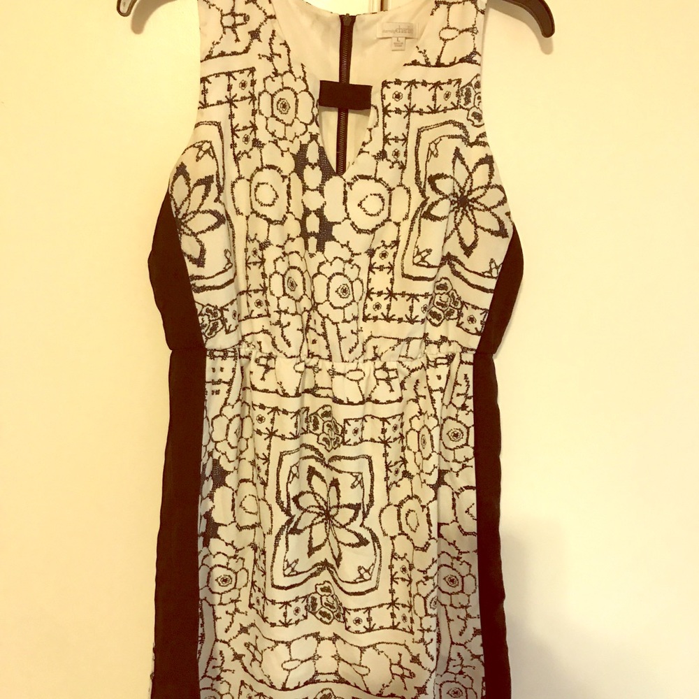 Tank dress with lining